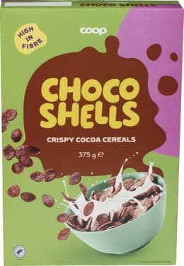 Choco Shells 375g Coop