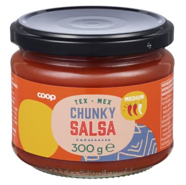 Salsa Chunky Medium 300g Coop