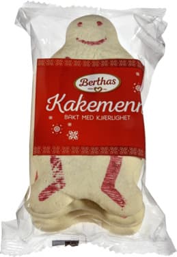 Kakemenn 5pk 330g Berthas