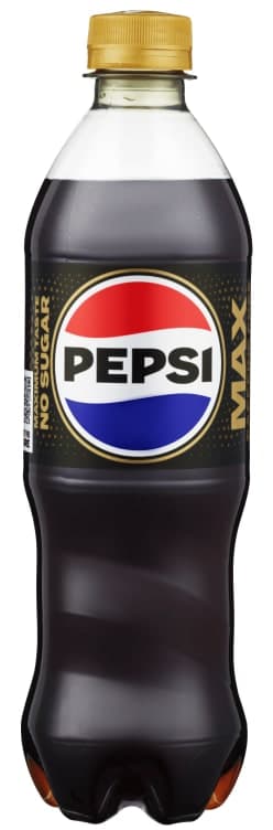 Pepsi Max Koffeinfri 500ml flaske