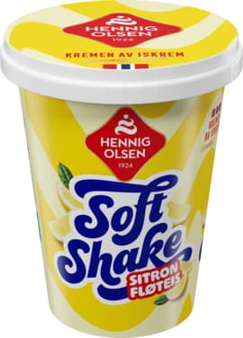 Soft Shake Sitron 210ml Hennig-Olsen