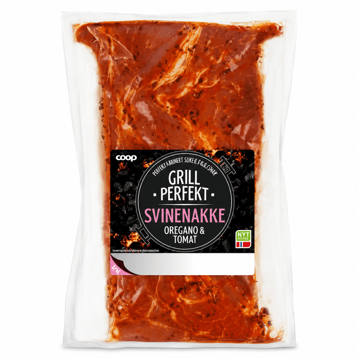 Svinenakke Oregano Tomat pr kg Grill Perfekt