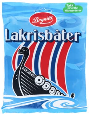 Lakrisbåter 200g Brynild