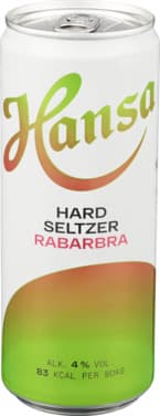 Hansa Hard Seltzer Rabarbra 0.33l Bx