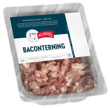 Baconterninger 250gr Kuraas 250 g