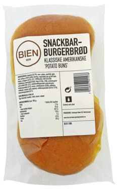 Burgerbrød 2pk 140g Bien