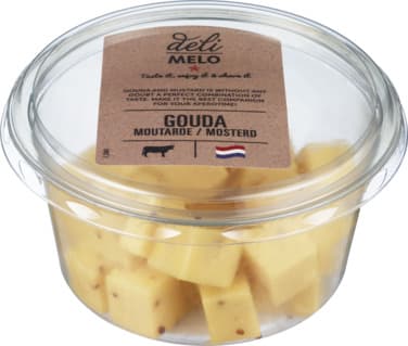 Gouda Mustard 130g Deli Melo