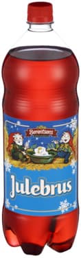 Rød Julebrus Eng 1,5l Berentsens flaske