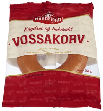 Vossakorv Krydret og Bøkerøkt 350g Nordfjord