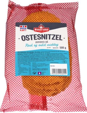 Ostesnitzel 500g Nordfjord