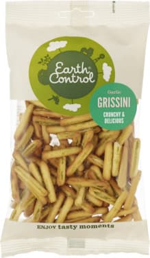 Grissini med Hvitløk 80g Earth Control