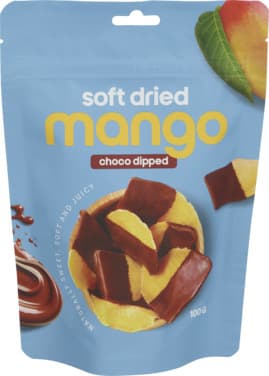 Nordthy Dried Mango Choco Dipped 100g