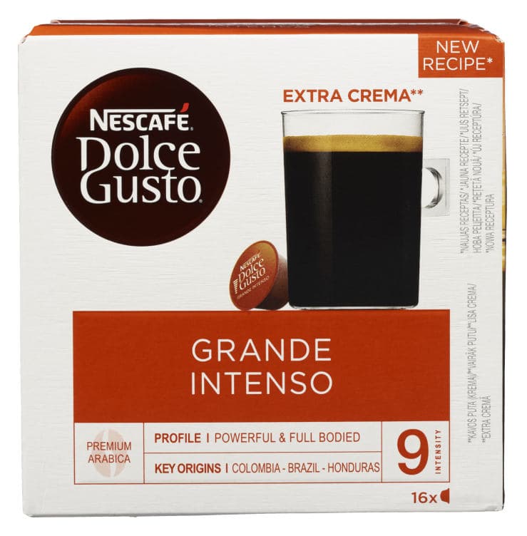 Grande Intenzo 16kapsler Dolce Gusto 16 piece