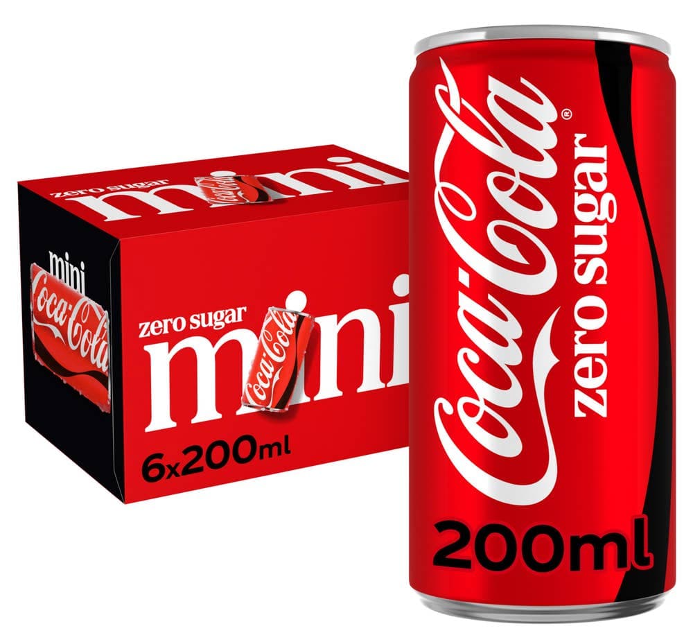 COCA COLA ZERO SUGAR 0.2L BX 6PK