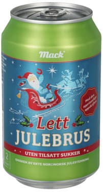 Mack Julebrus Lett 330ml boks