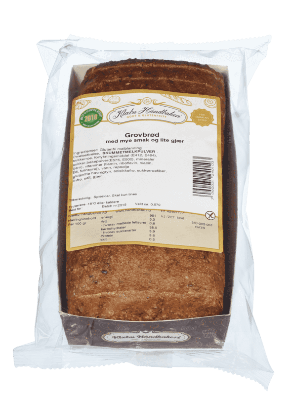 Klæbu Grovbrød 600g