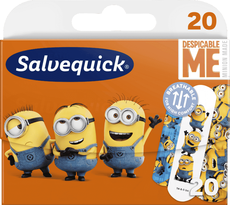 Salvequick Minions Plaster 20stk