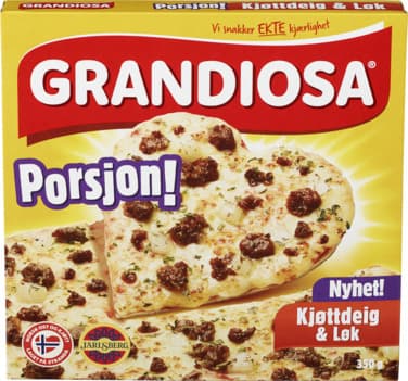 Grandiosa Kjøttdeig&Løk Porsjon 350g