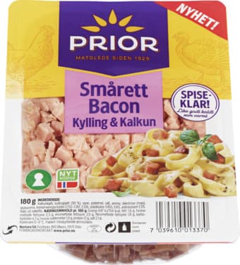 Prior Smårettbacon Kylling/Kalkun 180g
