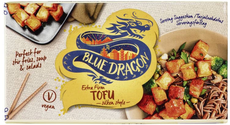 Tofu Extra Firm 308g Blue Dragon