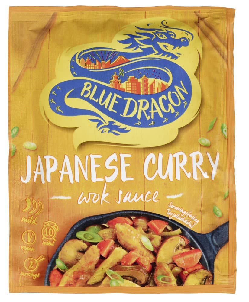 Blue Dragon Japanese Curry Wok 120g