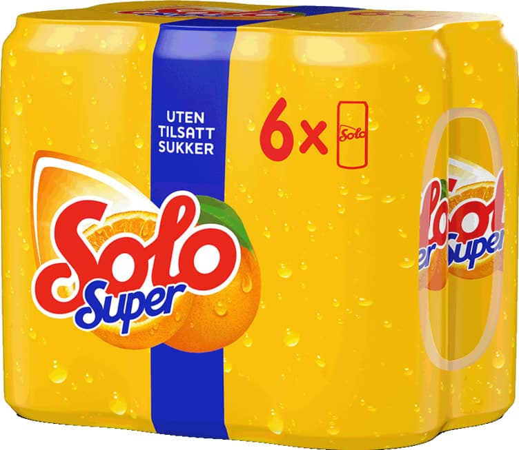 Solo Super 0,33lx6 boks Sleek 1980 ml