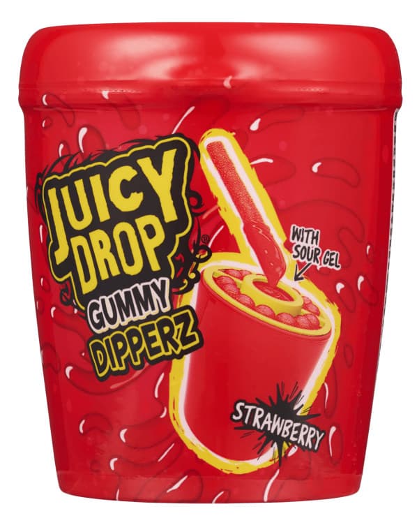 Bazooka Juicy Drop Gummy Dipp 96g