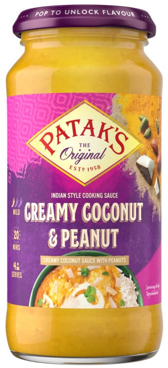Coconut&Peanut Coocing Sauce Mild 450g Pataks