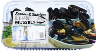 Blåskjell Brettpakket 1 kg