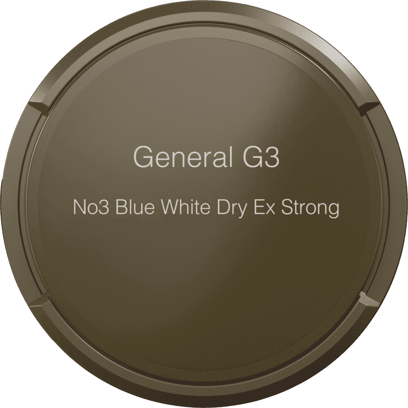 General G3 No3 Blue White Extra Strong 16,6g