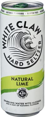 Hard Seltzer Lime 330ml White Claw