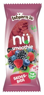 Nü Smoothie Skogsbær 75ml Isbjørn Is