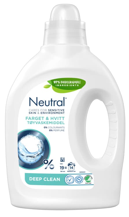 Neutral Flytende Tøyvask Colour&White 760ml