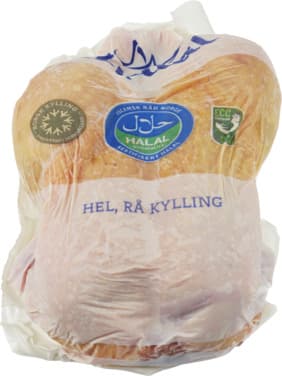 Halal Hel Rå Kylling