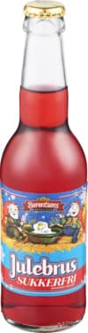 Rød Julebrus uten Sukker 6x0.33l