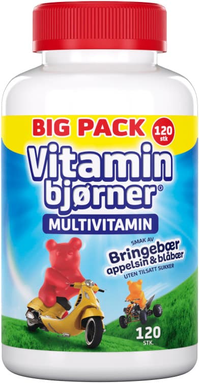 Vitaminbjørner Original Multivitamin 120stk Collett