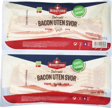Bacon Skivet 2x125g 250 g