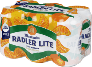 Munkholm Radler Lite Mandarin 6x033l boks 1980 ml
