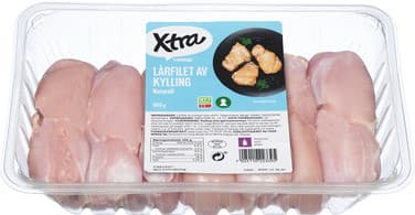 Xtra Lårfilet Kylling 900g