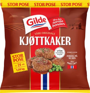 Gilde Kjøttkaker 1,08kg 21stk