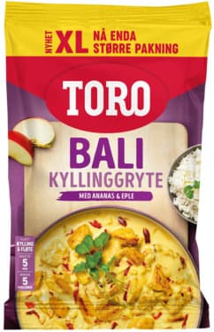 Toro Bali Kyllinggryte XL Ananas og Eple 118g