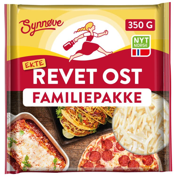 Synnøve Ekte Revet 350g