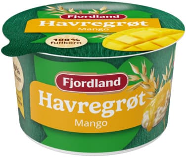 Fjordland Havregrøt Mango 150g