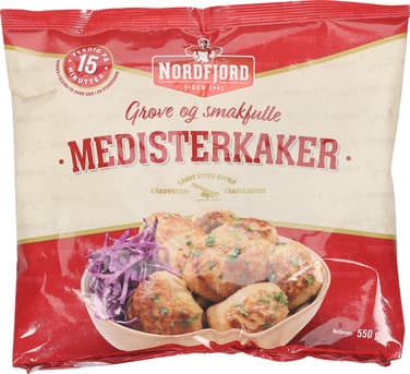 Medisterkaker Grove 550g Nordfjord