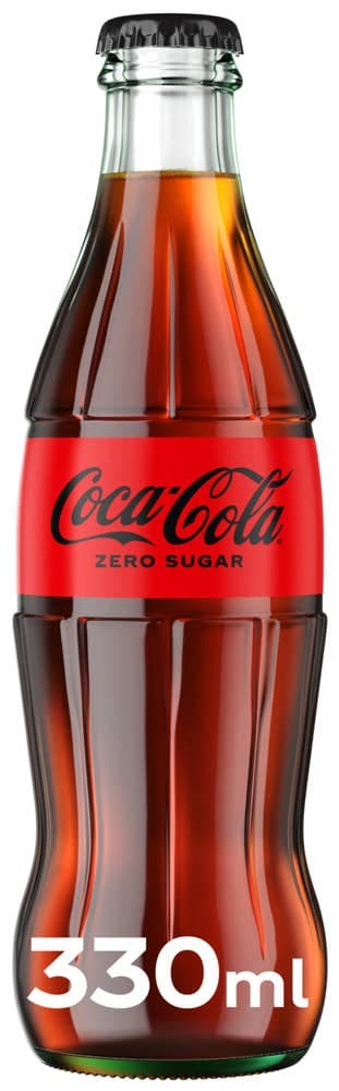 Coca-Cola Zero 0,33l glassflaske