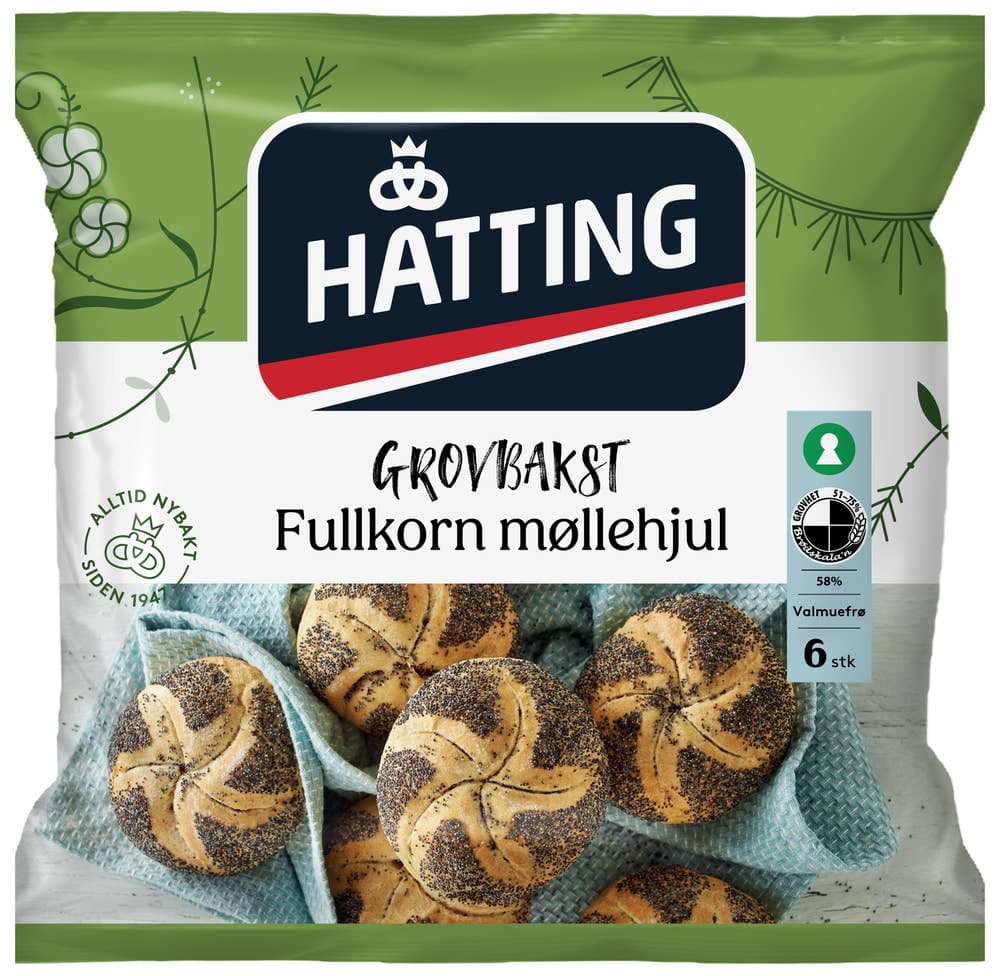 Hatting Fullkorns Møllehjul 420 g 420 g