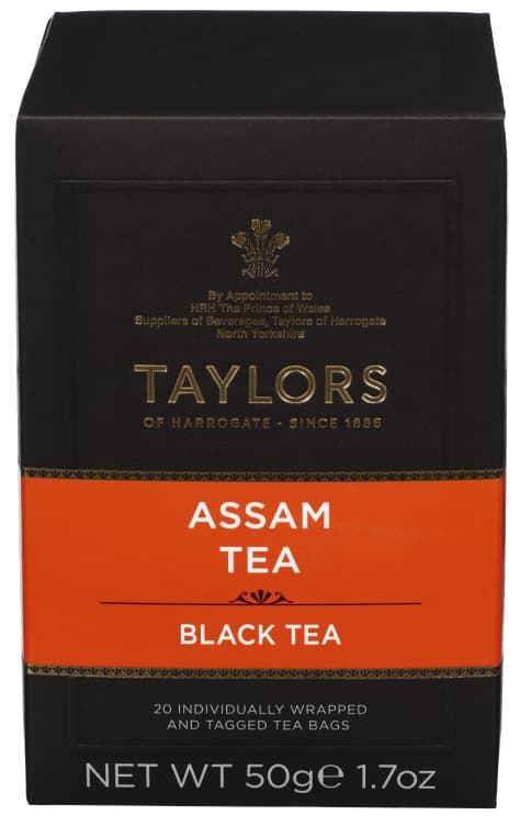 Assam Tea 20pos Taylors Of Harrogate 20 stk
