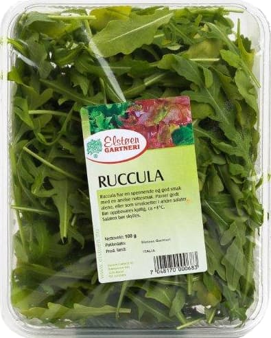 Rucculasalat 100g Elstøen Gartneri