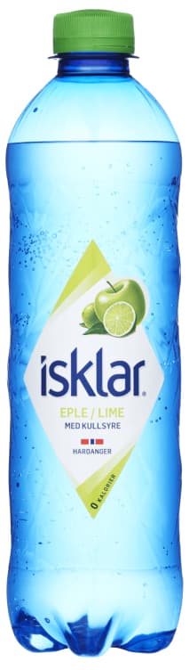 Isklar Sparkling Eple&Lime 500ml