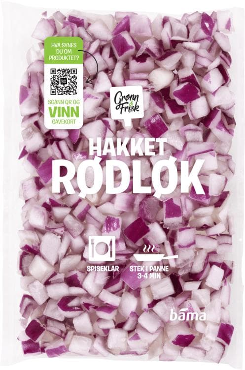Rødløk Hakket 150g